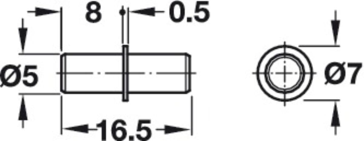 RAFTON CARRIER GALVANIZED HÄFELE 20PCS