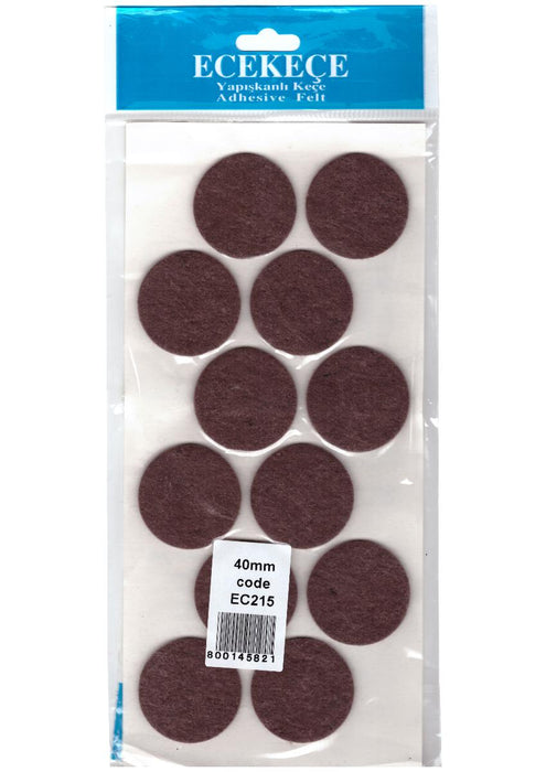 SELF-ADHESIVE FELT STEPS F40 12PCS