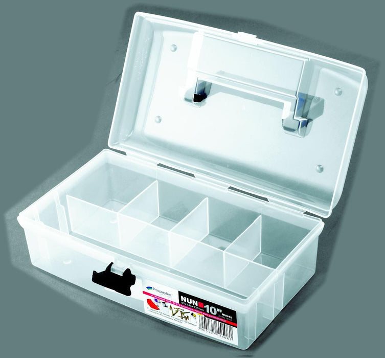 BOX WITH HANDLE TRANSPARENT 359/238/85 MM