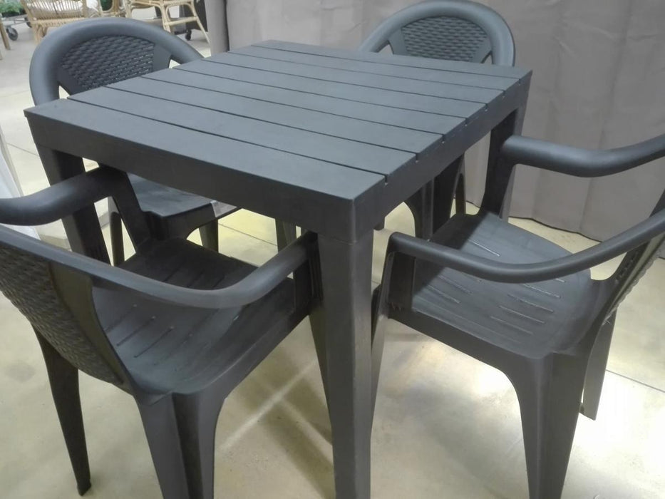CHAIR ISCHIA ANTHRACITE