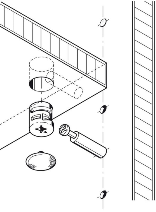 KIT MINIFIX-4 B/C 2PCS WITH BUSHES