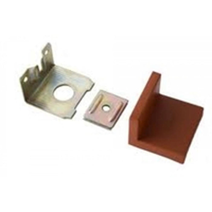 CABINET HANGING MECHANISM BROWN 2PCS