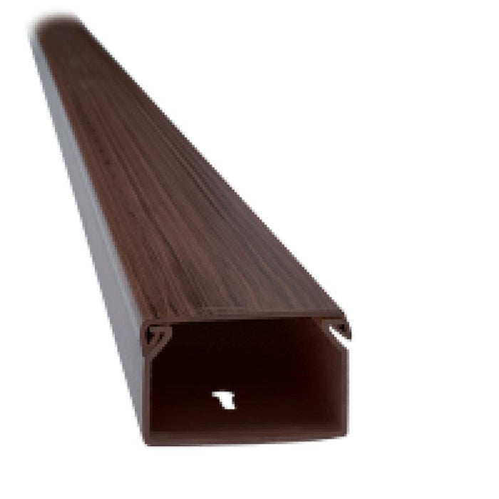 CHANNEL PVC 16X16 2M WALNUT