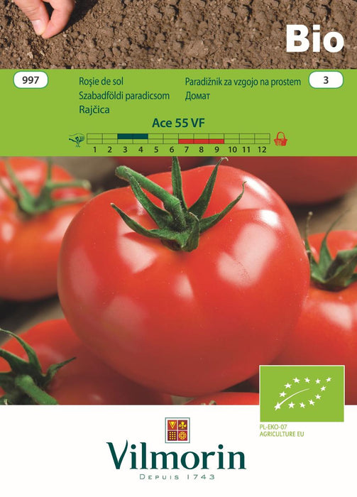 TOMATO SEEDS ACE55 BIO VILMORIN