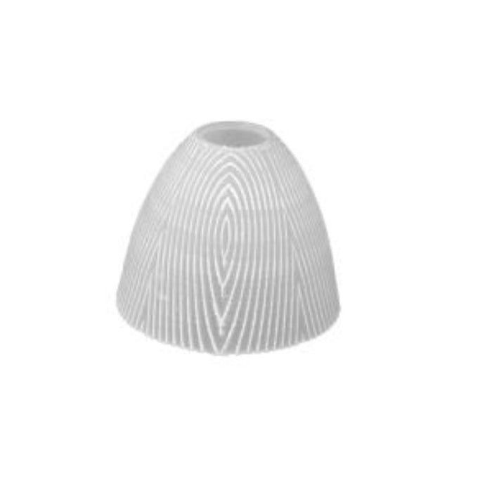 GLASS F140 WHITE MATT E27