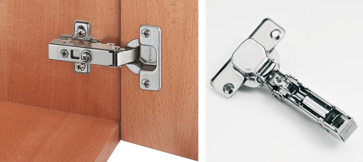 HINGE SMOOTH SELF-CLOSING COVERED EDGE