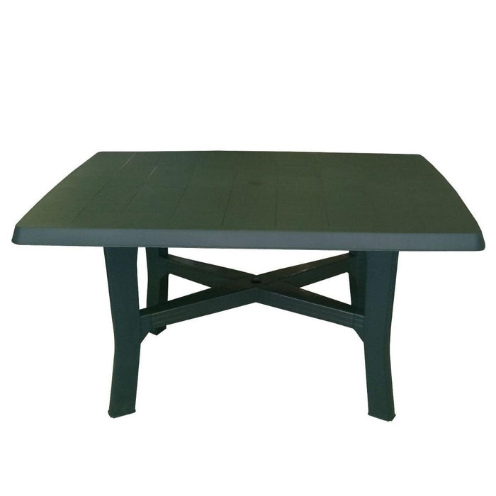 TABLE RODANO GREEN 138X88X72CM