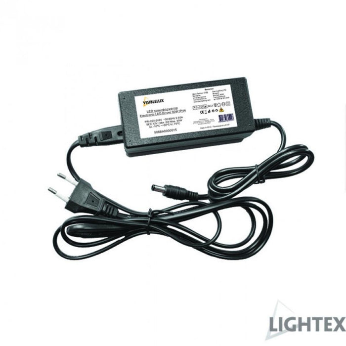 TRANSFORMER LED 12V 60W 5A PLASTIC I