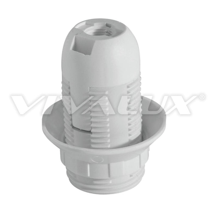 THERMOPLASTIC SOCKET, E14, WHITE 250V, T