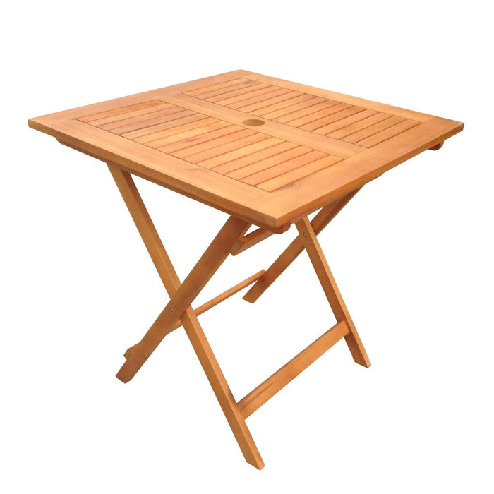 FOLDING TABLE 80CM ACACIA