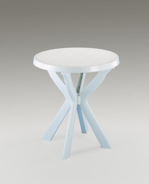 TABLE ROTONDO WHITE f70X72CM