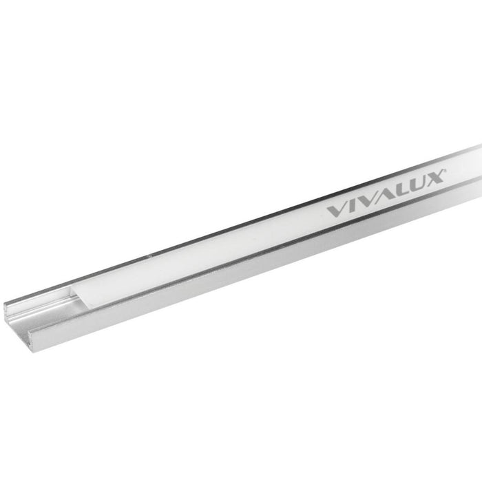 ALUMINUM PROFILE S FOR LED STRIPS, STRAIGHT, 2M