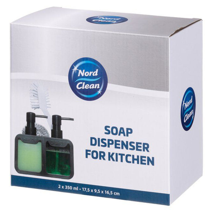 DOUBLE DISPENSER FOR NORDCLEAN LIQUID SOAP