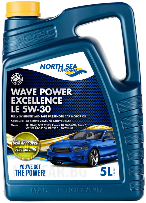 NORTH SEA WAVE POWER EXCELLENCE LE 5W-30 5L