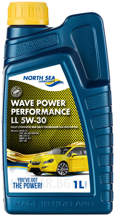 NORTH SEA WAVE POWER PERFORMANCE LL 5W-30 1L