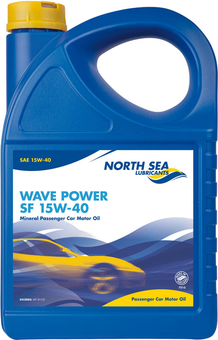 NORTH SEA WAVE POWER PERFORMANCE 15W-40 5L