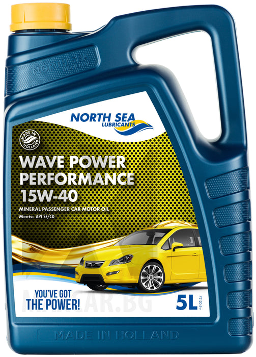 NORTH SEA WAVE POWER PERFORMANCE 15W-40 5L