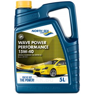 NORTH SEA WAVE POWER PERFORMANCE 15W-40 5L