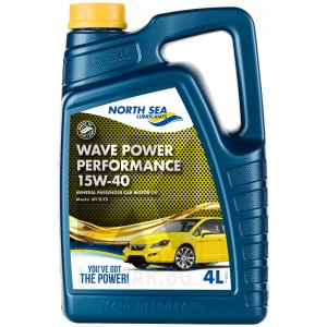 NORTH SEA WAVE POWER PERFORMANCE 15W-40 4L