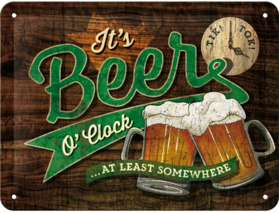 SIGN 15X20 - BEER TIME