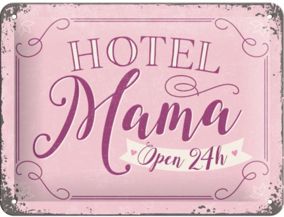 METAL SIGN 15X20 - HOTEL MAMA