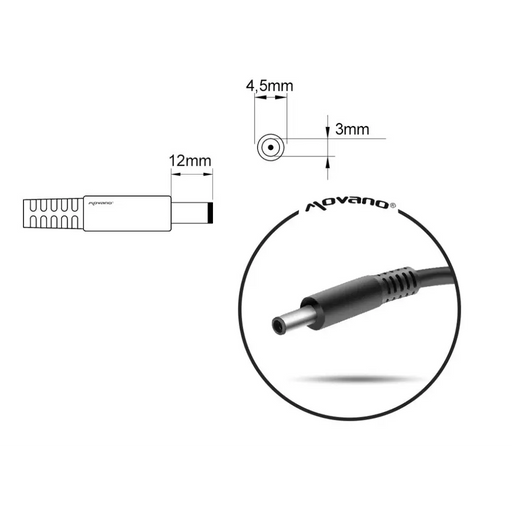 notebook charger mitsu 19v 4.74a (4.5x3.0 pin) - asus 90W - Power supplies for laptopsZDL-NOT<<<Power supplies