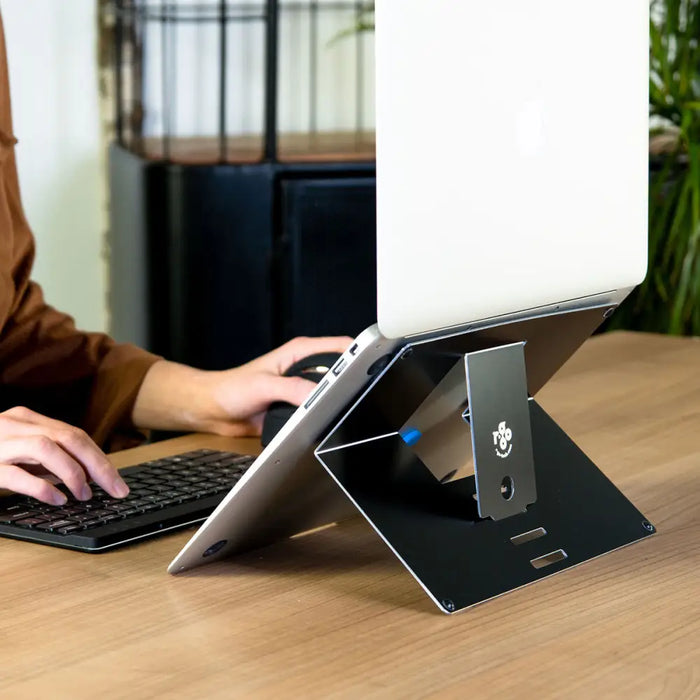 Notebook Stand R-Go RGORIATBL Aluminium - Електроника Периферни и резервни части<<<Компютри|