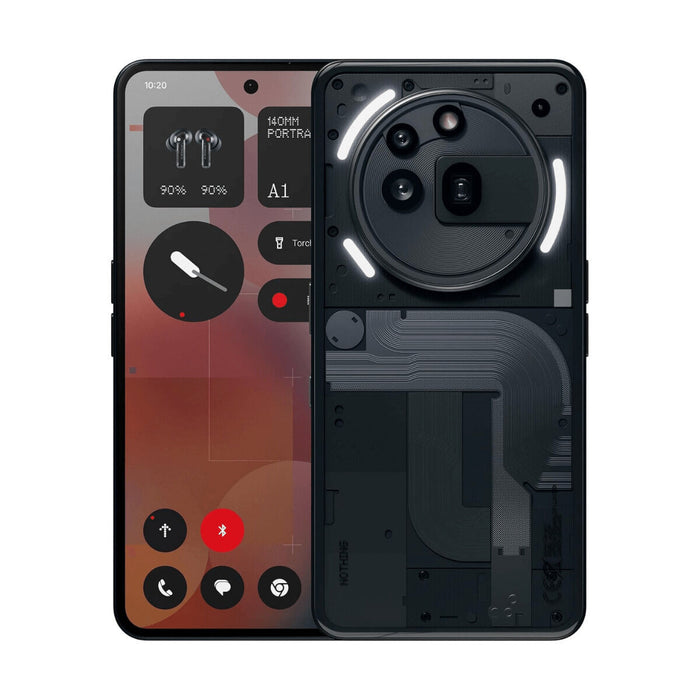 Smartphone Nothing phone A10400166 6,77" Octa Core 12 GB RAM 256 GB Black