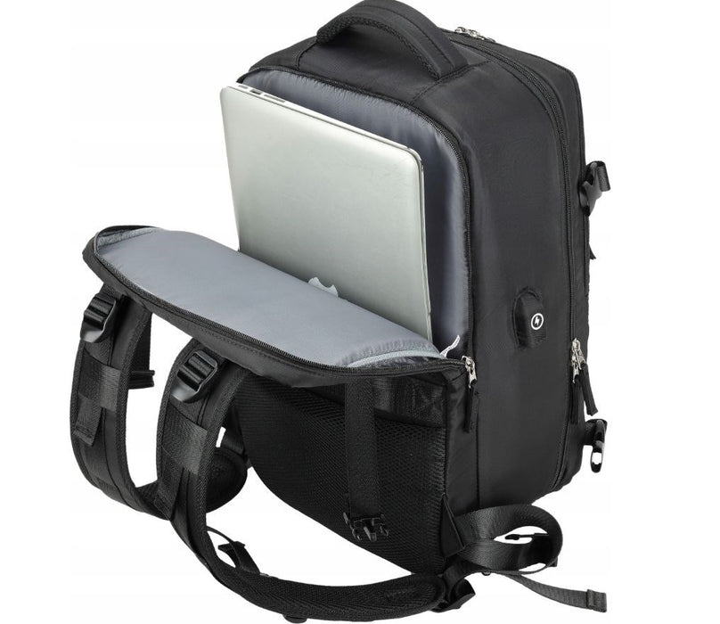 NOVEEN CTB400 Black Cabin Travel Backpack 40x20x25