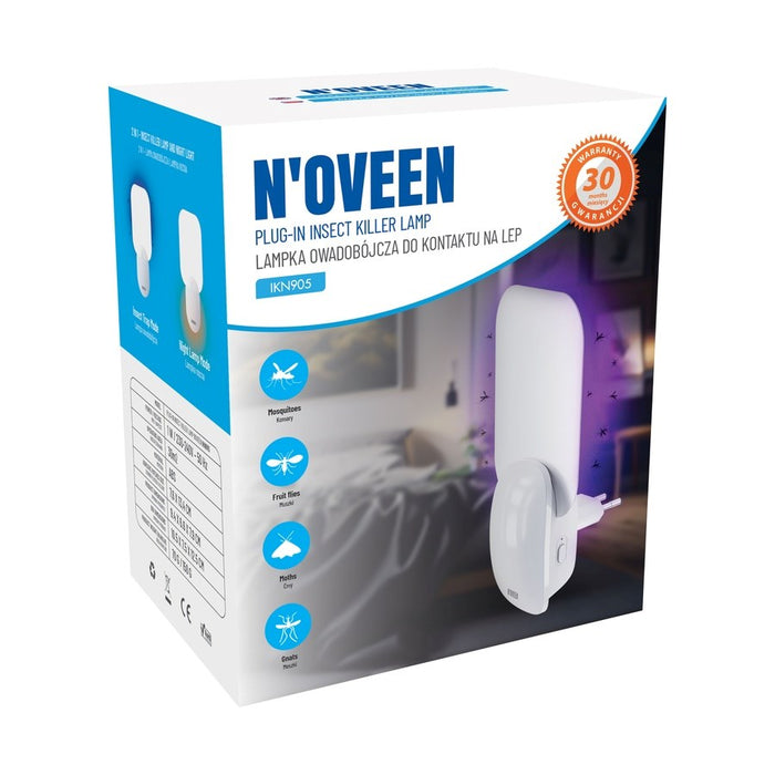 N'OVEEN IKN905 Stick-on insecticide light White