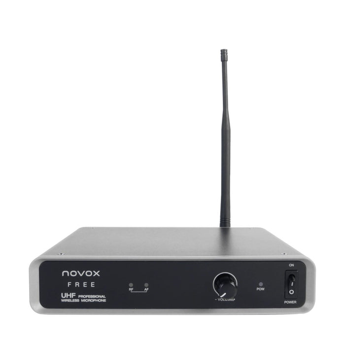 Novox Free H1 - Wireless set with handheld microphone Black