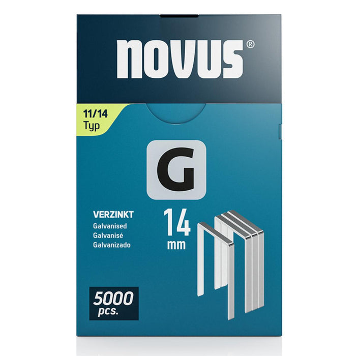 STAPLES G11 10.6X14MM 5000PCS NOVUS