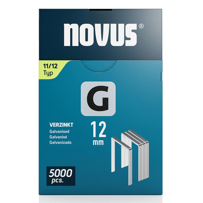 STAPLES G11 10.6X12MM 5000PCS NOVUS