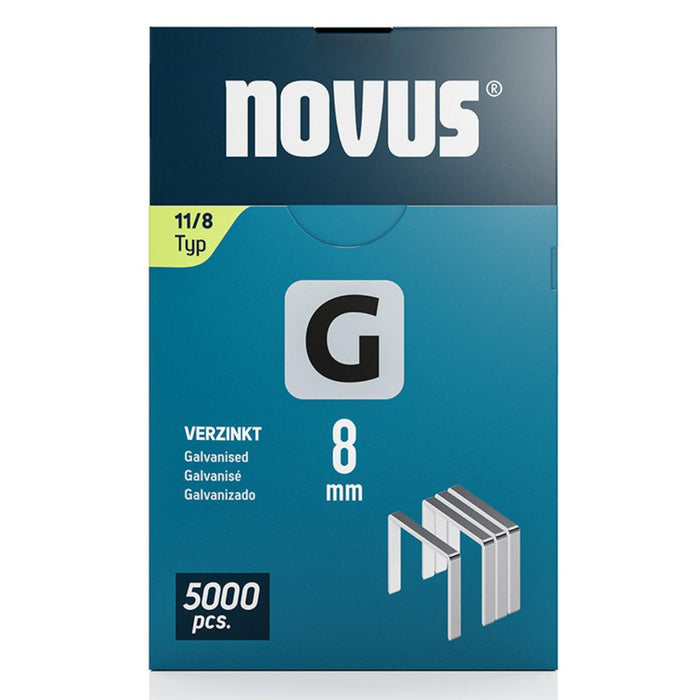 STAPLES G11 10.6X8MM 5000PCS NOVUS