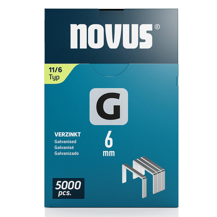 CLAMPS G11 10.6X6MM 5000PCS NOVUS