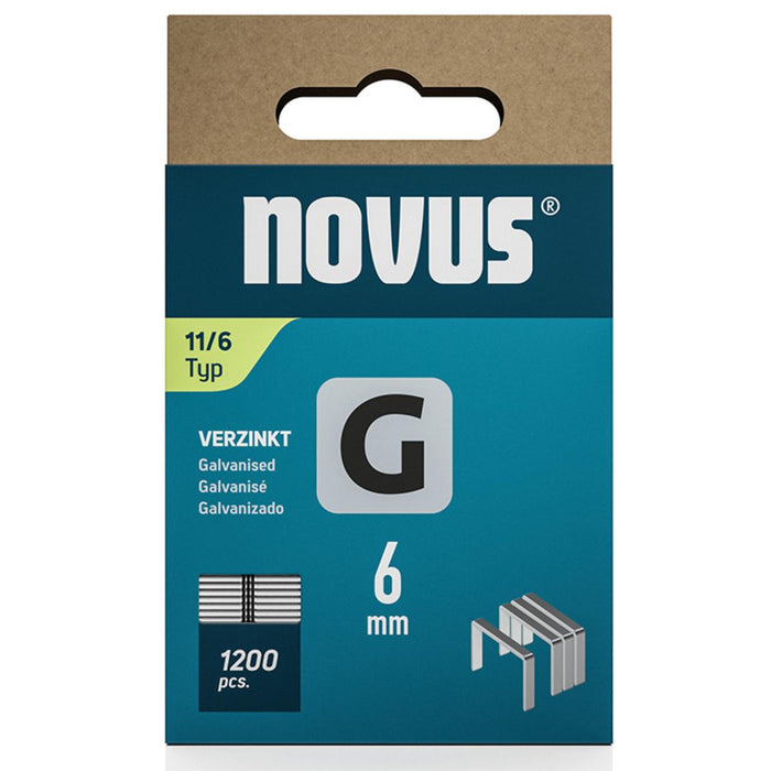 CLAMPS G11 10.6X6MM 1200PCS NOVUS
