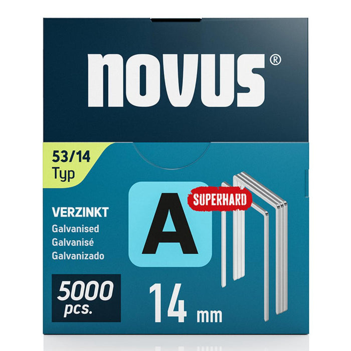 STAPLES A53 11.3X14MM 5000PCS NOVUS