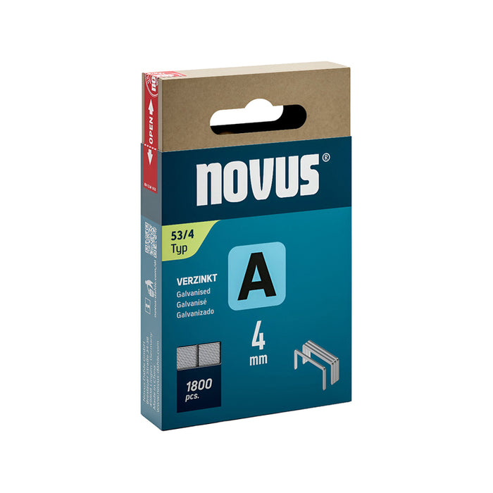 CLAMPS FOR TAKER TYPE A 53 4 MM NOVUS 1800 PCS