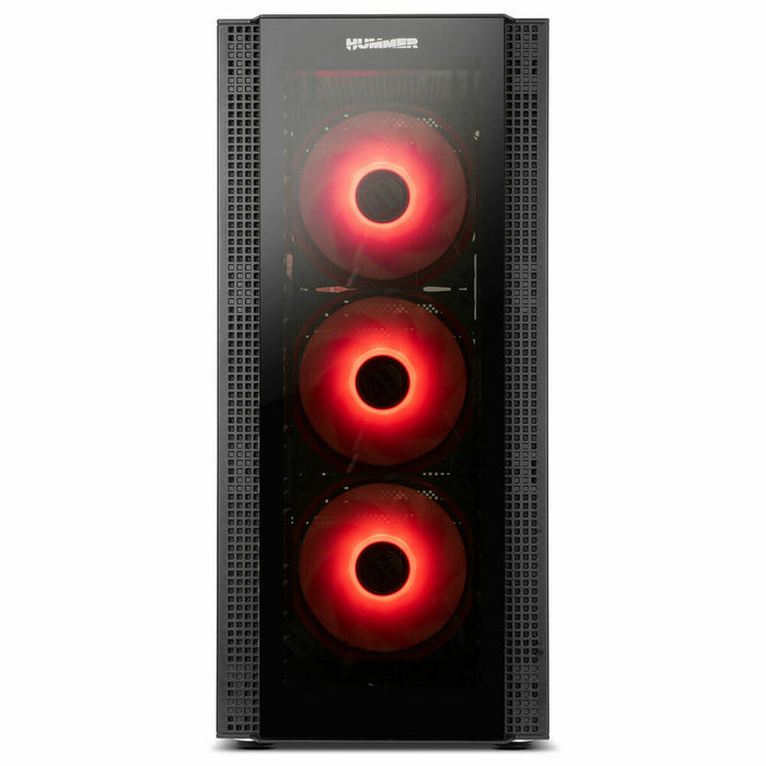 ATX Semi-tower Box Nox-Xtreme Hummer Horus Black E-ATX