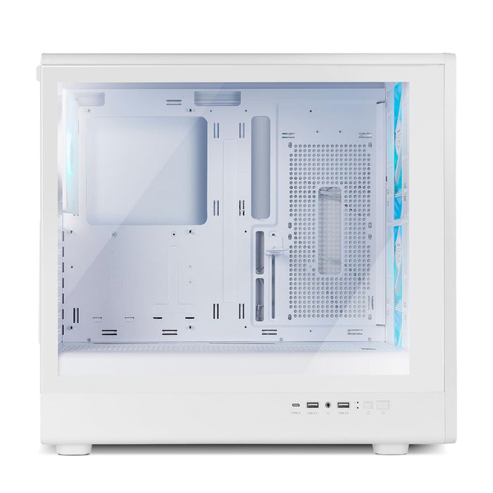 ATX Semi-tower Box Nox-Xtreme NXHUMMERAEROWH White