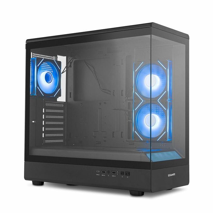 ATX Semi-tower Box Nox-Xtreme NXHUMMERSIGNALBK Black