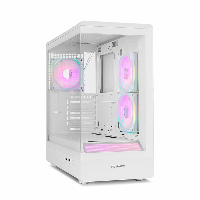 ATX Semi-tower Box Nox-Xtreme NXHUMMERSIGNAWH White