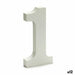 Number Pincello 1 White 1,8 x 21 x 17 cm (12 Units) - Декорация и Осветление<<<Дом Градина<<<BigBuy&&&Други артикули за