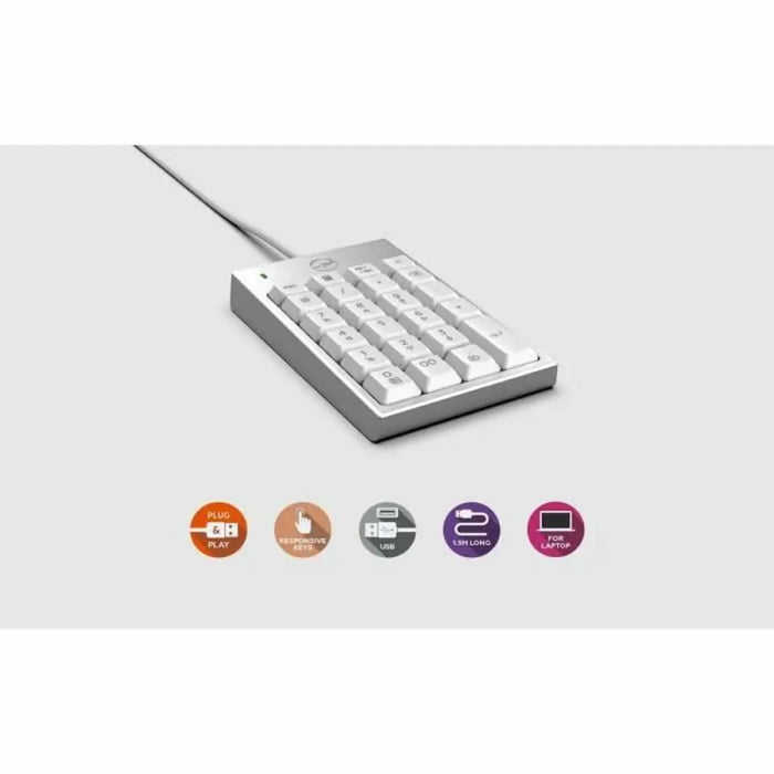 Numeric keyboard Mobility Lab ML305707 Silver - Електроника Периферни и резервни части<<<Компютри|