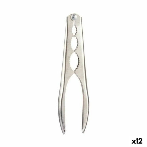 Nutcracker Kinvara Silver Steel 16,5 x 1,5 x 4,5 cm (12 Units) - Декорация и Осветление<<<Дом