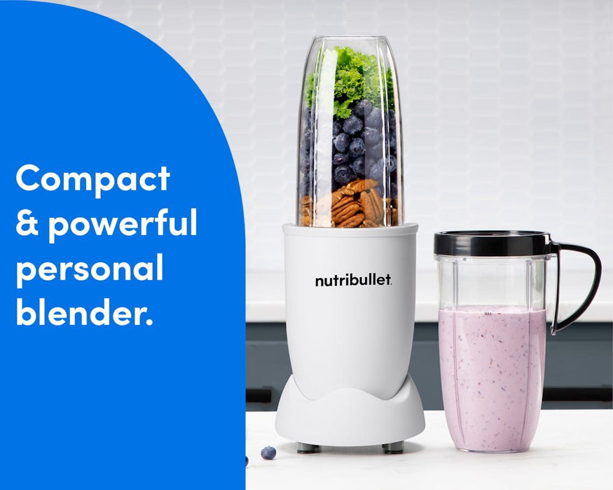 Blender Nutribullet Pro NB907MAW, white matte
