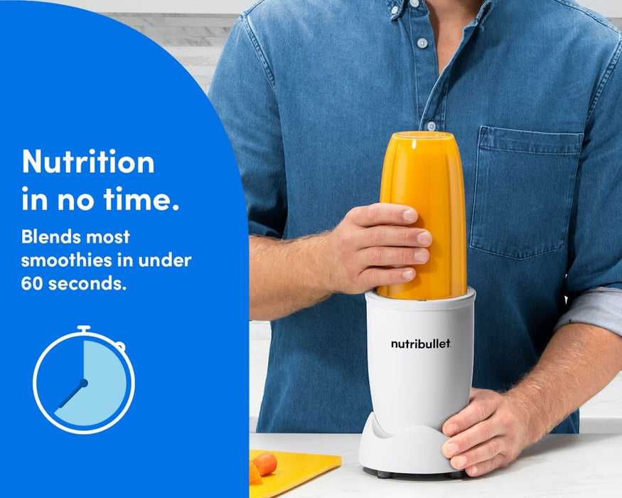 Blender Nutribullet Pro NB907MAW, white matte