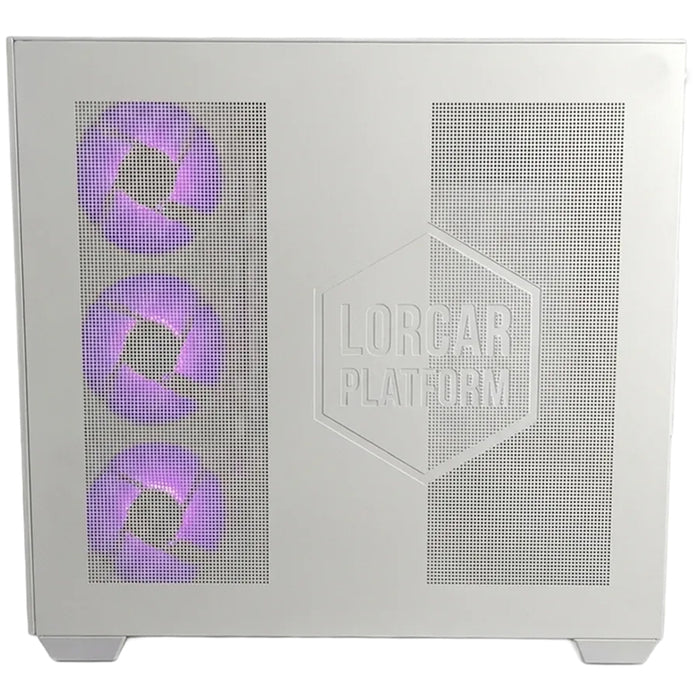 Gaming desktop computer LORGAR ADVANCED PCA201 WHITE AMD RYZEN 5 7500F, NVIDIA GEFORCE RTX5060 TI, RAM 16+16 GB, 6400 MHz
