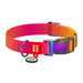 Nylon collar with QR code for Waudog gradient dog orange size XL - Walking and transportation<<<Pets<<<InnproXML