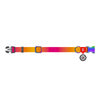 Nylon collar with QR code for Waudog gradient dog orange size XL - Walking and transportation<<<Pets<<<InnproXML
